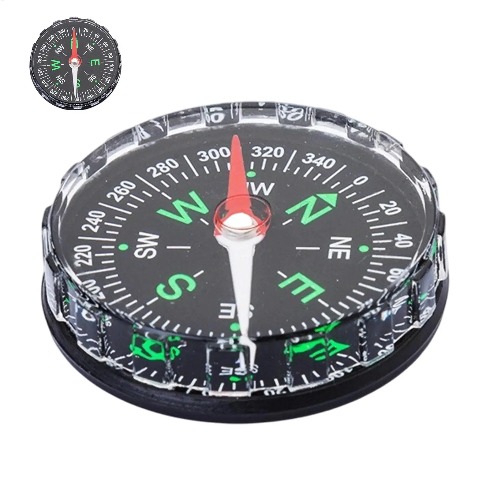 Compass Lensatic - Portable Magnetic Pocket Compass Mini Handheld