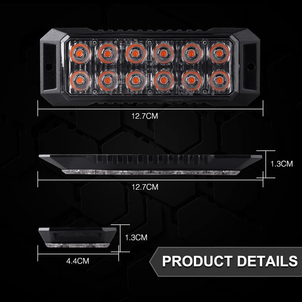 New12-LED Flashing Strobe  for - Sos Light Strobe recension och pris