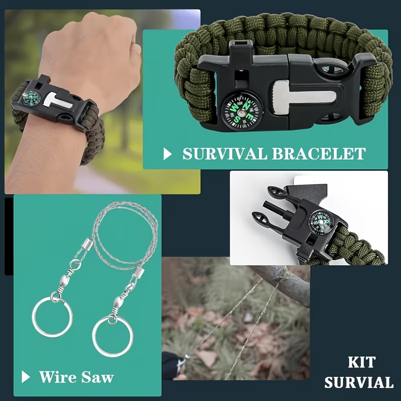 242 Survival Kit for Outdoor A - Magnesium Fire Starter recension och pris