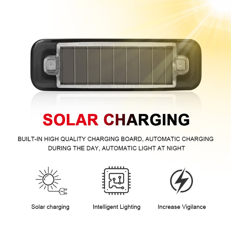 1PC Solar Powered Warning Ligh - Sos Light Strobe recension och pris