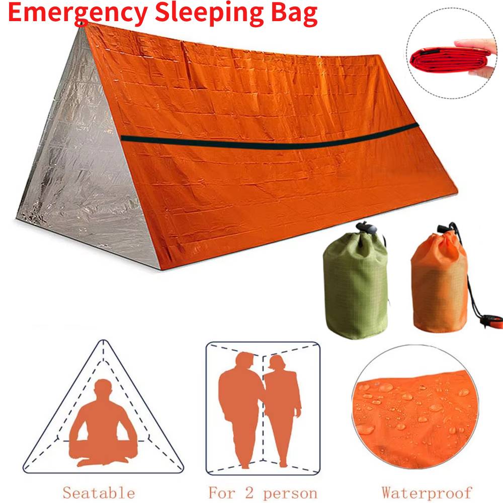 Portable Waterproof Emergency  - Emergency Mylar Tent recension och pris