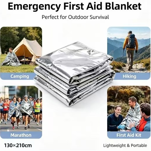 Mylar Thermal Emergency Blanke - Emergency Mylar Tent recension och pris