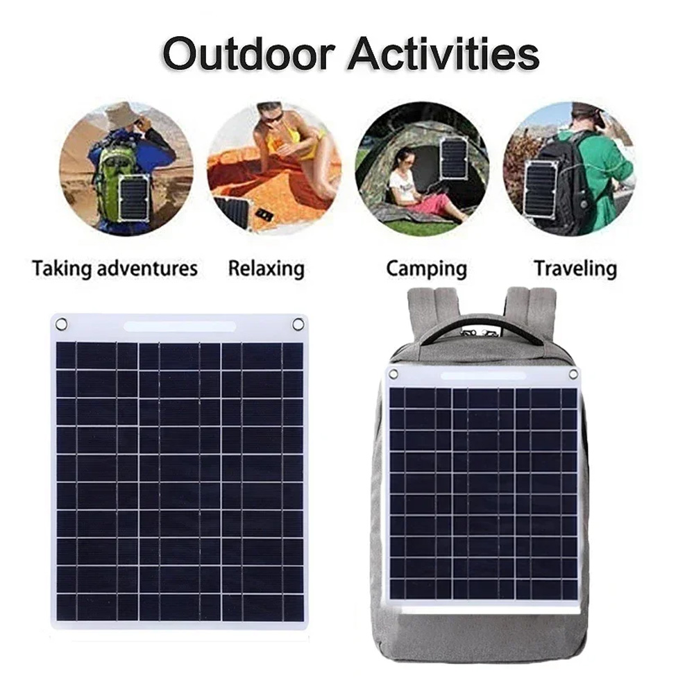 100W Waterproof Solar Panel Po - Solar Emergency Charger recension och pris